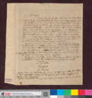 Brief von Kant, datiert Königsberg, 09.05.1798 (Wissenschaftliche Bibliothek der Stadt Trier, keine Signatur)