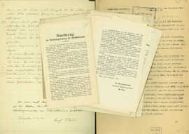 Benutzungsordnungen Stadtarchiv und Stadtbibliothek ab 1894 (Stadtarchiv Trier, Signatur: Tb 34 / 24)